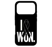 Custodia per iPhone 17 Pro Ho indossato la consapevolezza del melanoma del nastro nero