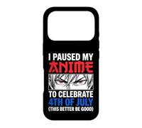 Custodia per iPhone 17 Pro Ho messo in pausa il mio anime per festeggiare il 4 luglio