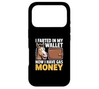 Custodia per iPhone 17 Pro Ho scoreggiato nel portafoglio ora ho soldi per la benzina Funny Donkey