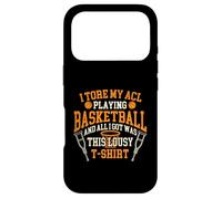 Custodia per iPhone 17 Pro Ho strappato il mio LCA giocando a basket - Recupero chirurgico al ginocchio