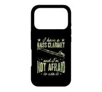 Custodia per iPhone 17 Pro Ho un clarinetto basso e non ho paura di usarlo