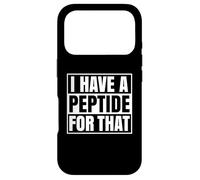 Custodia per iPhone 17 Pro Ho un peptide per quel sollevatore di palestra Biohacker Fitness Stack