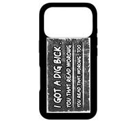 Custodia per iPhone 17 Pro Ho uno scavo Bick You That Read Worong Sarcastico Humor