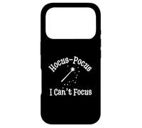 Custodia per iPhone 17 Pro Hocus Pocus I Can't Focus Funny ADHD Witch Design
