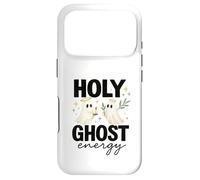 Custodia per iPhone 17 Pro Holy Ghost Energy Cute Halo Ghosts Christian Halloween