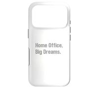 Custodia per iPhone 17 Pro Home Office Grandi sogni Imprenditore Hustle WFH Success