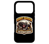 Custodia per iPhone 17 Pro Honey Badger The Ultimate Badass Cool Animal Lover Citazione Fan