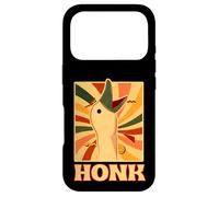 Custodia per iPhone 17 Pro Honk goose - Divertente retro Duck chicken meme Idea