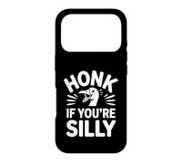 Custodia per iPhone 17 Pro Honk If You're Silly Goose Meme Art