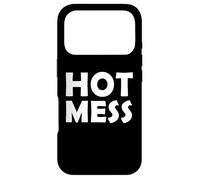 Custodia per iPhone 17 Pro HOT MESS Funny Mothers Day Costume For Mom/Sister Hot Mess