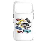 Custodia per iPhone 17 Pro Hot Wheels - Collage di adesivi per auto con logo