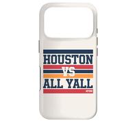 Custodia per iPhone 17 Pro Houston VS All Y'all Hashtag # Pesce Bayou City