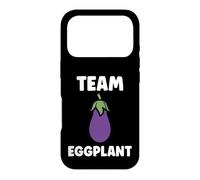 Custodia per iPhone 17 Pro Humor food eggplant simple team eggplant