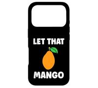 Custodia per iPhone 17 Pro Humor mangoes cute fruit minimalist simple let that mango