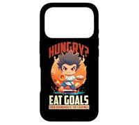 Custodia per iPhone 17 Pro HUNGRY? EAT GOALS THEN ROUNDHOUSE THE CRAVINGS