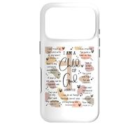 Custodia per iPhone 17 Pro I Am A Child of Dio Bibbia Versi Religiosi Cristiani Regali