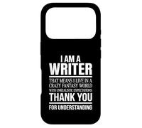 Custodia per iPhone 17 Pro I Am a Writer Funny Author Gift