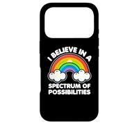 Custodia per iPhone 17 Pro I Believe In A Spectrum Of Possibilities Uomini Donne Bambini