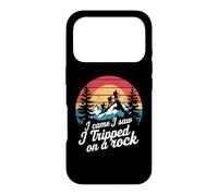 Custodia per iPhone 17 Pro I Came I Saw I Tripped On A Rock Vintage Camping Escursionismo