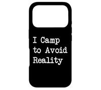 Custodia per iPhone 17 Pro I Camp to Avoid Reality Citazione divertente Camping