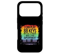 Custodia per iPhone 17 Pro I Can Play 88 Tasti Pianoforte Jazz Music Keyboard Player Compositore