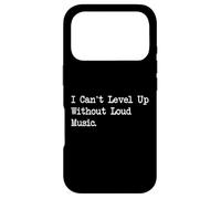 Custodia per iPhone 17 Pro I Can't Level Up Without Loud Music Funny Gamer Citazione
