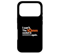 Custodia per iPhone 17 Pro I Can't The Socket da 10 mm Missing Mechanics Tool