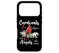 Custodia per iPhone 17 Pro I cardinali compaiono quando gli angeli sono vicini all'amante del cardinale rosso