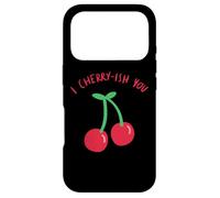 Custodia per iPhone 17 Pro I Cherry-Ish You Divertente Ciliegia Ti amo San Valentino