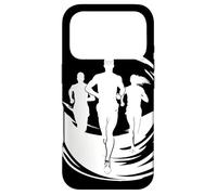Custodia per iPhone 17 Pro I corridori che disegnano la maratona si esercitano