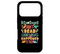 Custodia per iPhone 17 Pro I dinosauri non hanno letto Guarda cosa è successo a loro insegnante