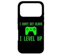 Custodia per iPhone 17 Pro I Don't Get Older I Level Up Divertente Gamer Compleanno Gioco Di Gioco Di Gioco Di Gioco Di Gioco Di