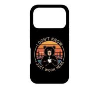 Custodia per iPhone 17 Pro I Don't Know I Just Work Here