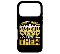 Custodia per iPhone 17 Pro I Don't Watch Baseball Movies I Live Them