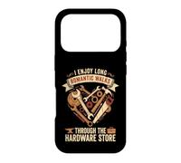 Custodia per iPhone 17 Pro I Enjoy Long Romantic Walks Through the Hardware Store