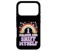 Custodia per iPhone 17 Pro I GRAFO E SNIFF MYSELF Divertente Adulto Umorismo Arcobaleno