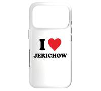 Custodia per iPhone 17 Pro I Heart Jerichow Germany Love German Souvenir Item