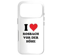 Custodia per iPhone 17 Pro I Heart Rosbach vor der Höhe Germany Love German Souvenir It