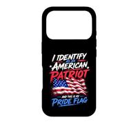 Custodia per iPhone 17 Pro I Identify As An American Patriot And This Is My Pride Flag
