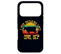 Custodia per iPhone 17 Pro I Just Freaking Love Cows, Ok? Funny Cow Lovers Farmer