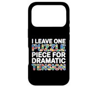 Custodia per iPhone 17 Pro I LEAVE ONE PUZZLE PIECE FOR DRAMATIC TENSION