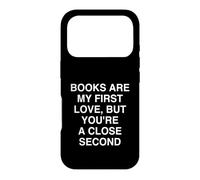 Custodia per iPhone 17 Pro I libri sono il mio primo amore, ma tu aposri un secondo vicino, Wit