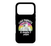 Custodia per iPhone 17 Pro I Like African Grey Parrots and Maybe 3 People