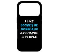 Custodia per iPhone 17 Pro I Like Dogues de Bordeaux And Maybe 3 People
