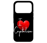 Custodia per iPhone 17 Pro I Love Capitalism Amo il Capitalismo Economia di Libero