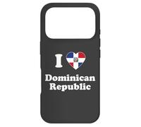 Custodia per iPhone 17 Pro I Love Dominican Republic Dominicans