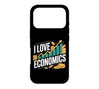 Custodia per iPhone 17 Pro I Love Economics Crescita del denaro Passione
