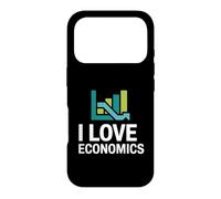 Custodia per iPhone 17 Pro I Love Economics Graph Passione