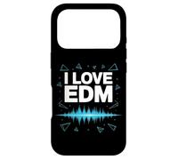 Custodia per iPhone 17 Pro I Love EDM Vibes Music Festival Onda sonora