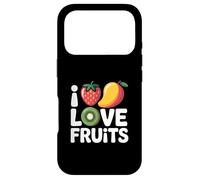 Custodia per iPhone 17 Pro I Love Fruits Fragola Kiwi Mango